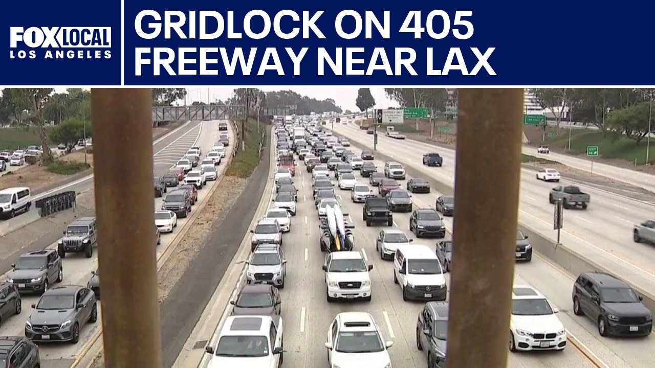 Gridlock on 405 Freeway after gunman fatally shot
