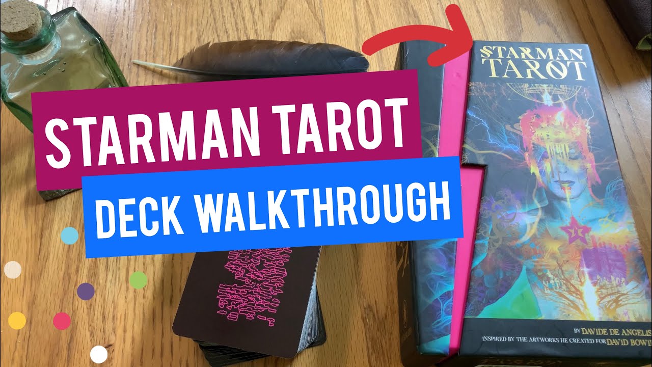 Starman Tarot Walk through ~ Flip through of the deck, its history, and my opinion on HOW to use it!