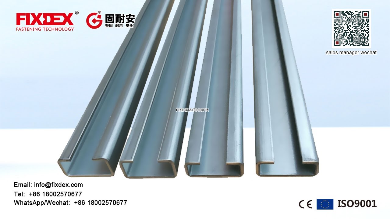 Galvanized C Channel