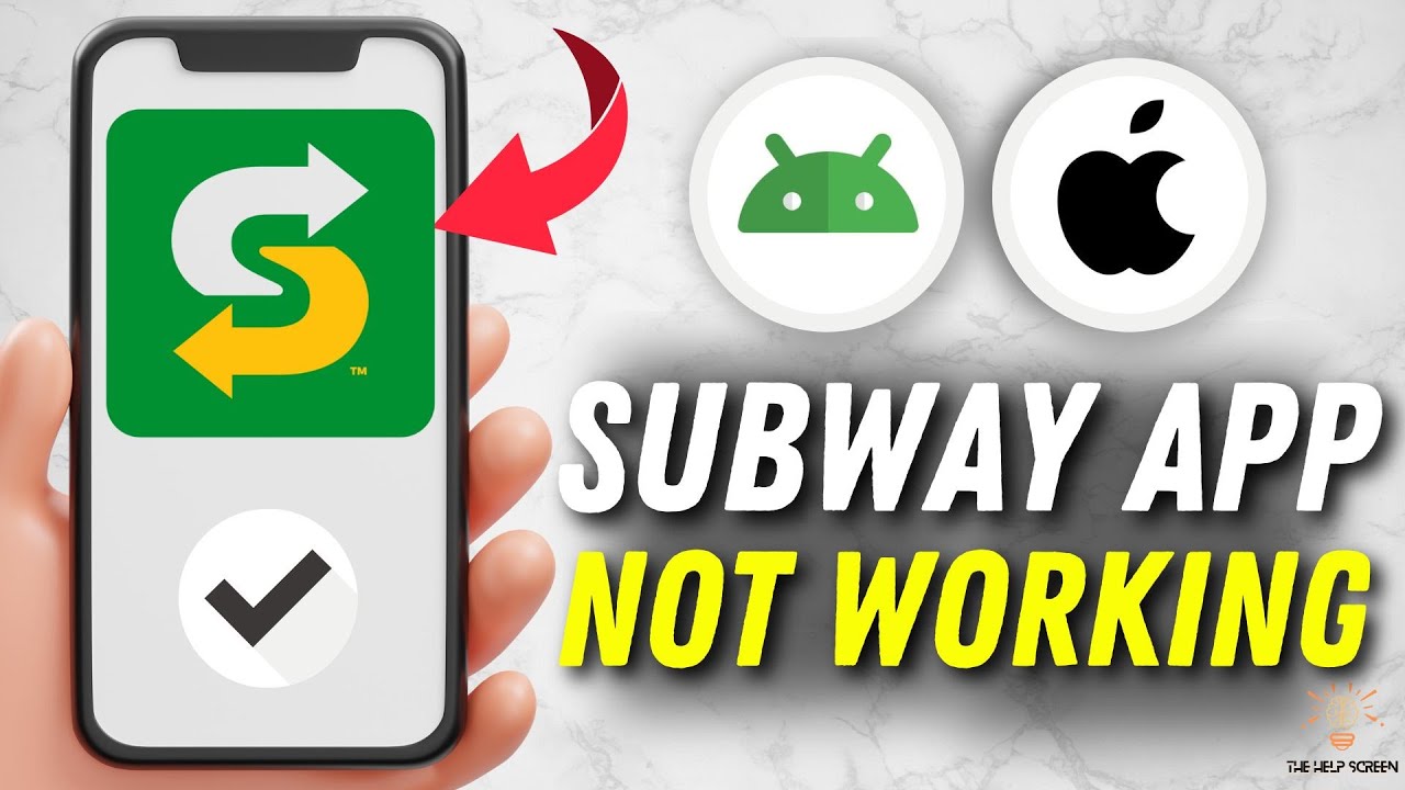 How to Fix Subway App Not Working - Multiple Solutions! (Apple & Android)