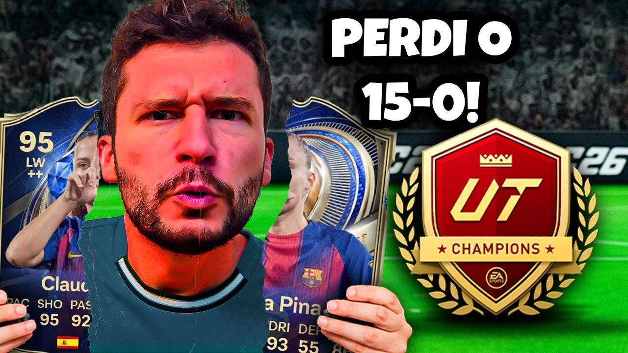 ESSA ERA A MINHA CHANCE DE PEGAR 15-0 E OLHA O QUE ACONTECEU NO FINAL 🤦‍♂️