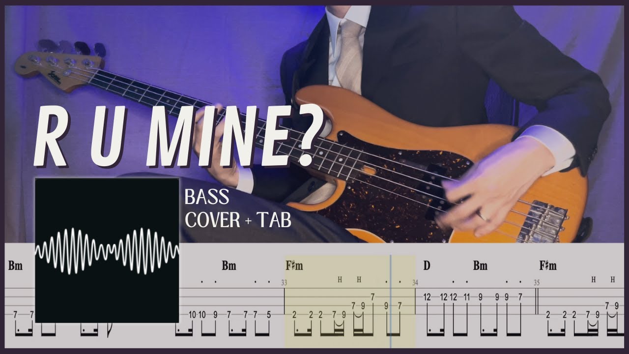 R U Mine? - Arctic Monkeys (Bass Cover with Tab)