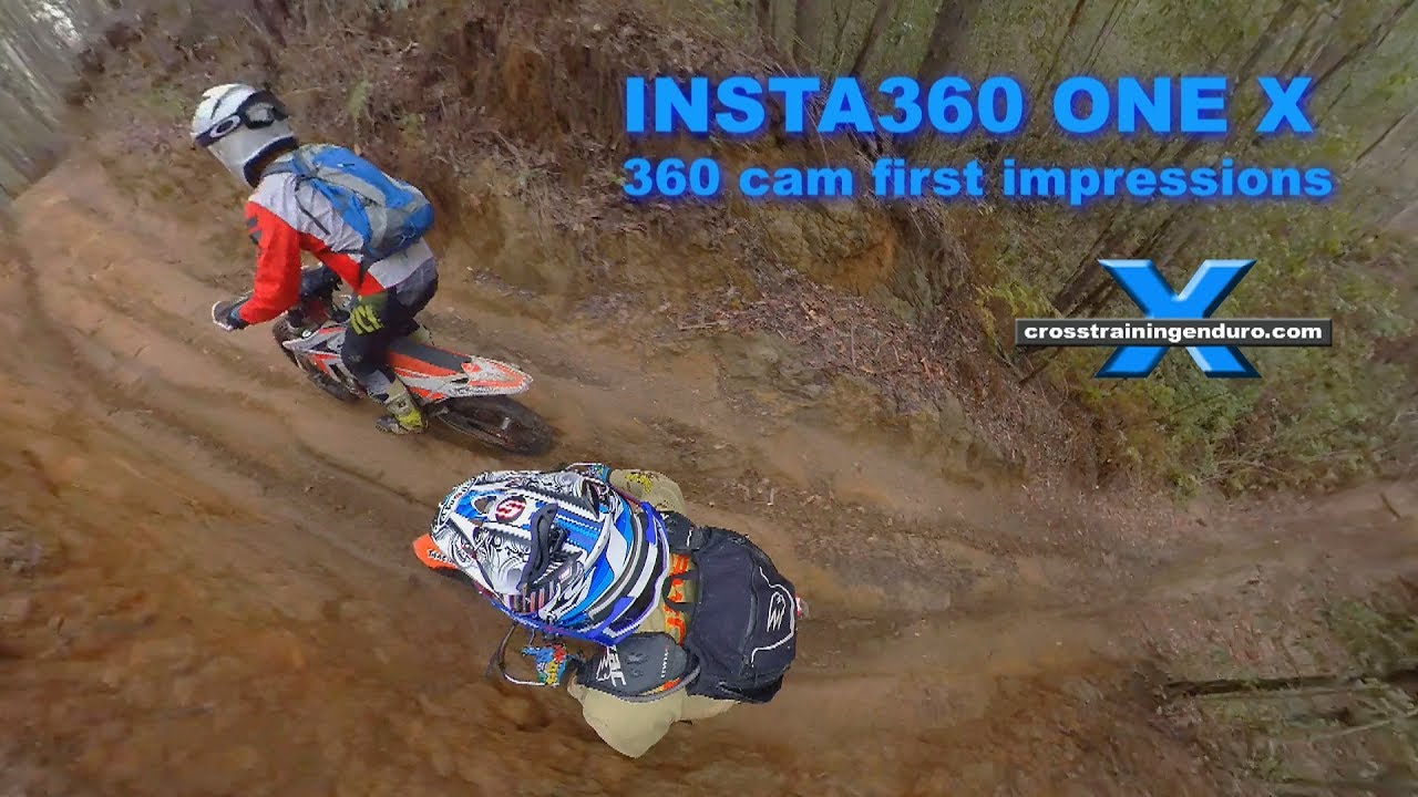Обзор камеры Insta360 One X для съёмки кроссовых мотоциклов︱Cross Training Enduro