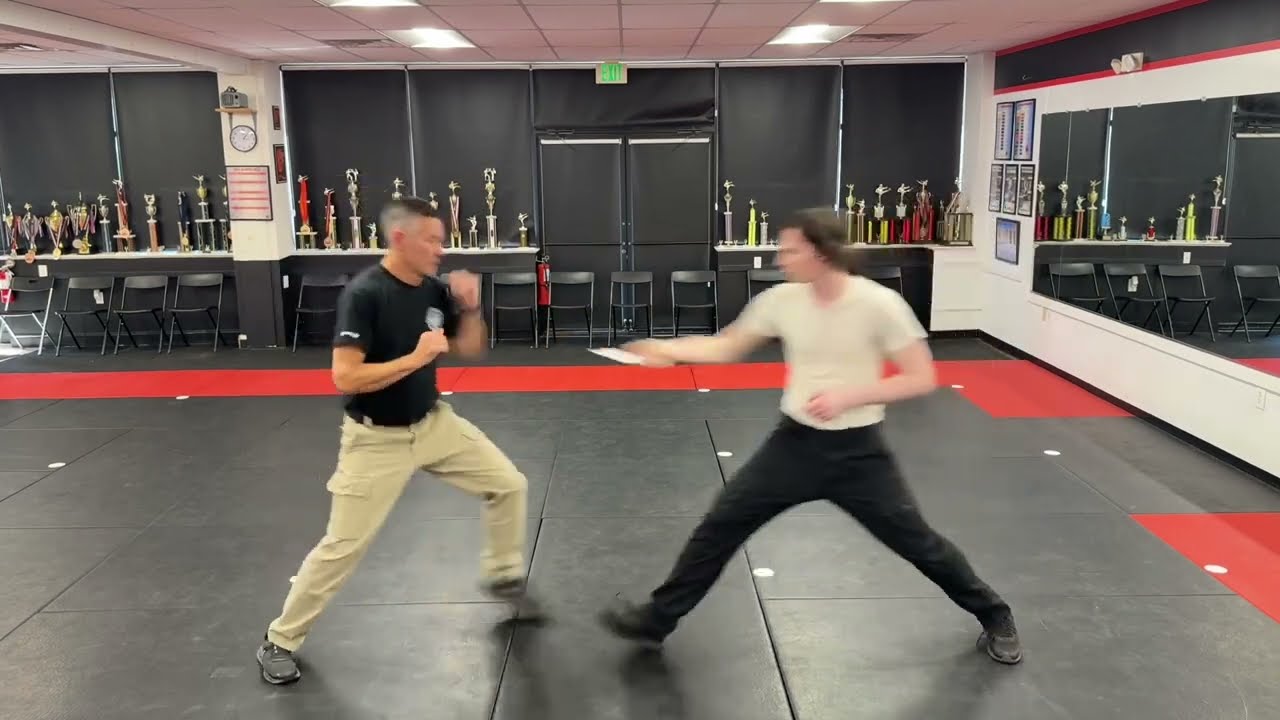 Knife Defense - Straight-Stab