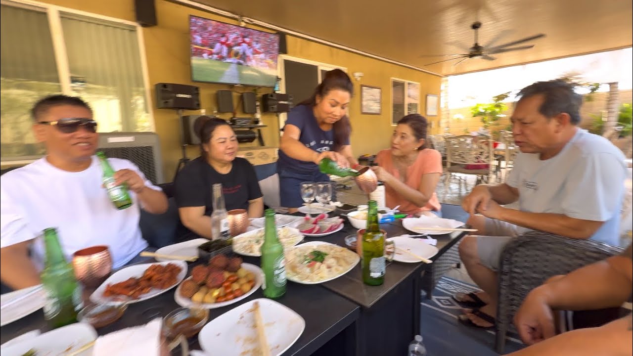 Laos LAສະບາຍດີ🙏Moreno valley Visiting brother small village มาเยี่ยมพี่ชายช่างชานน้อย