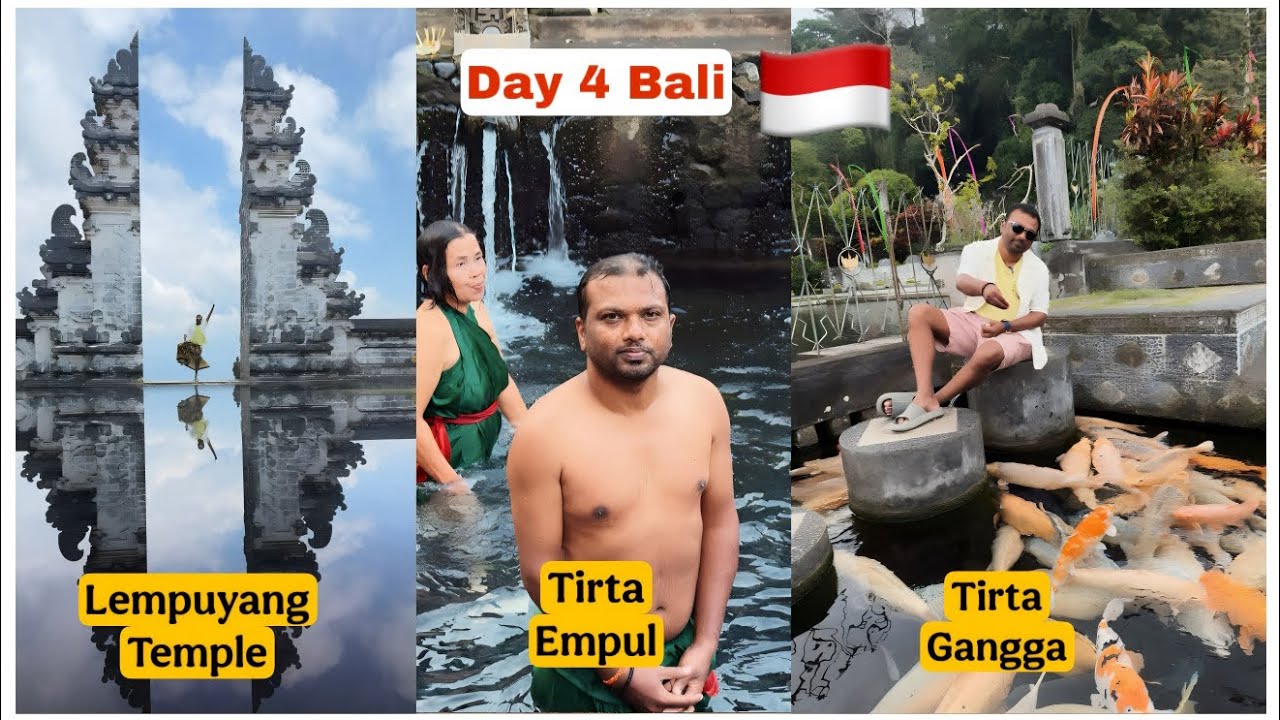 Day 4 Bali 🇮🇩 Lempuyang Temple-Tirta Empul-Tirta Gangga | ShrikBucket 