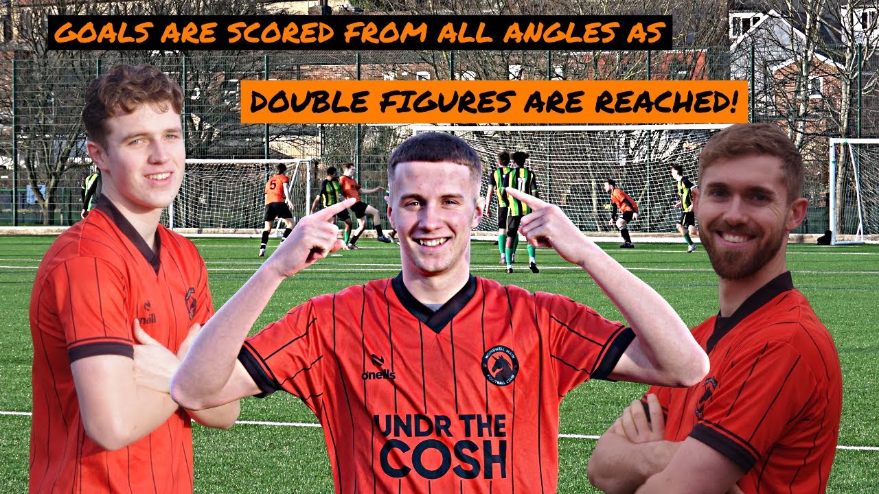 Goals are Scored from All Angles as Double Figures are Reached!