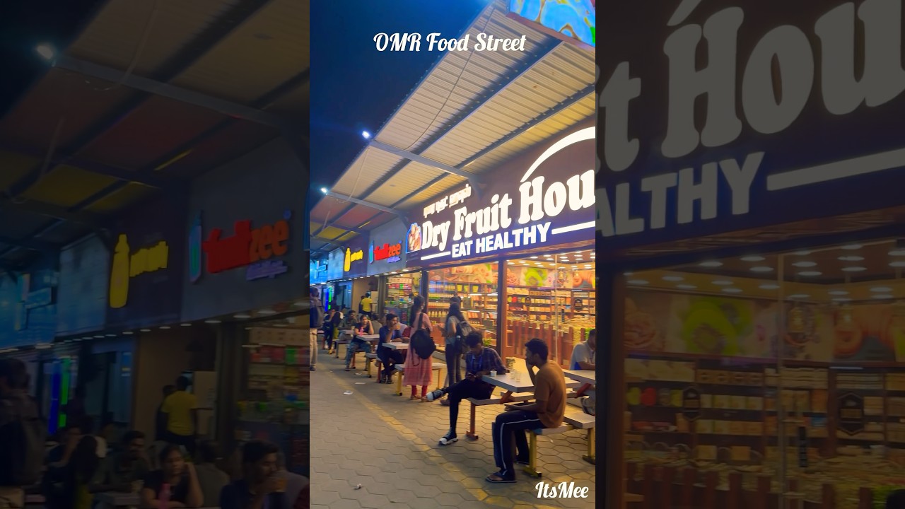 OMR Food Street at Navalur in Chennai. #omr #foodstreet #navalur #chennai #tamilnadu #india #travel