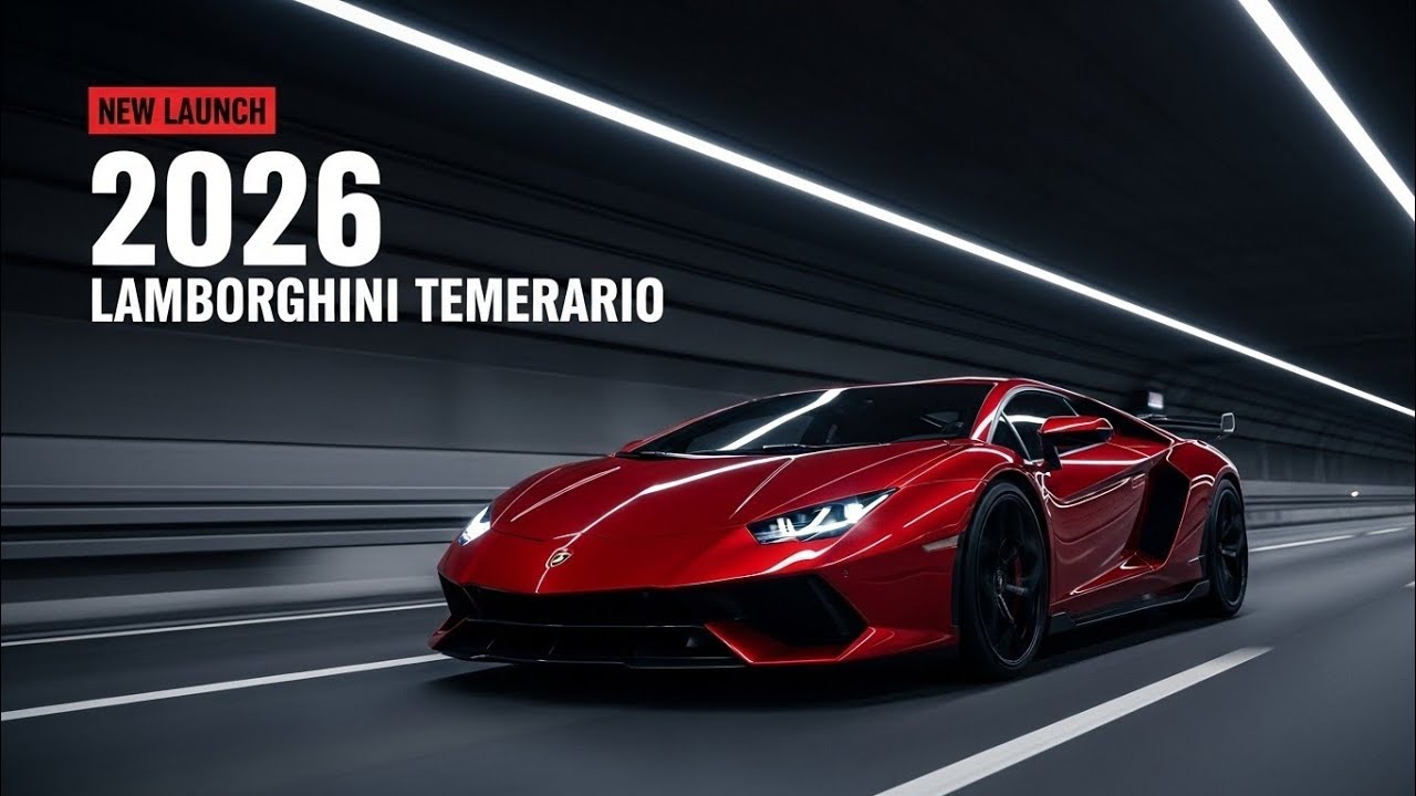 😱NEW Lamborghini Temerario in Red 🚘 Ultimate Supercar Review | AUTO REV UK