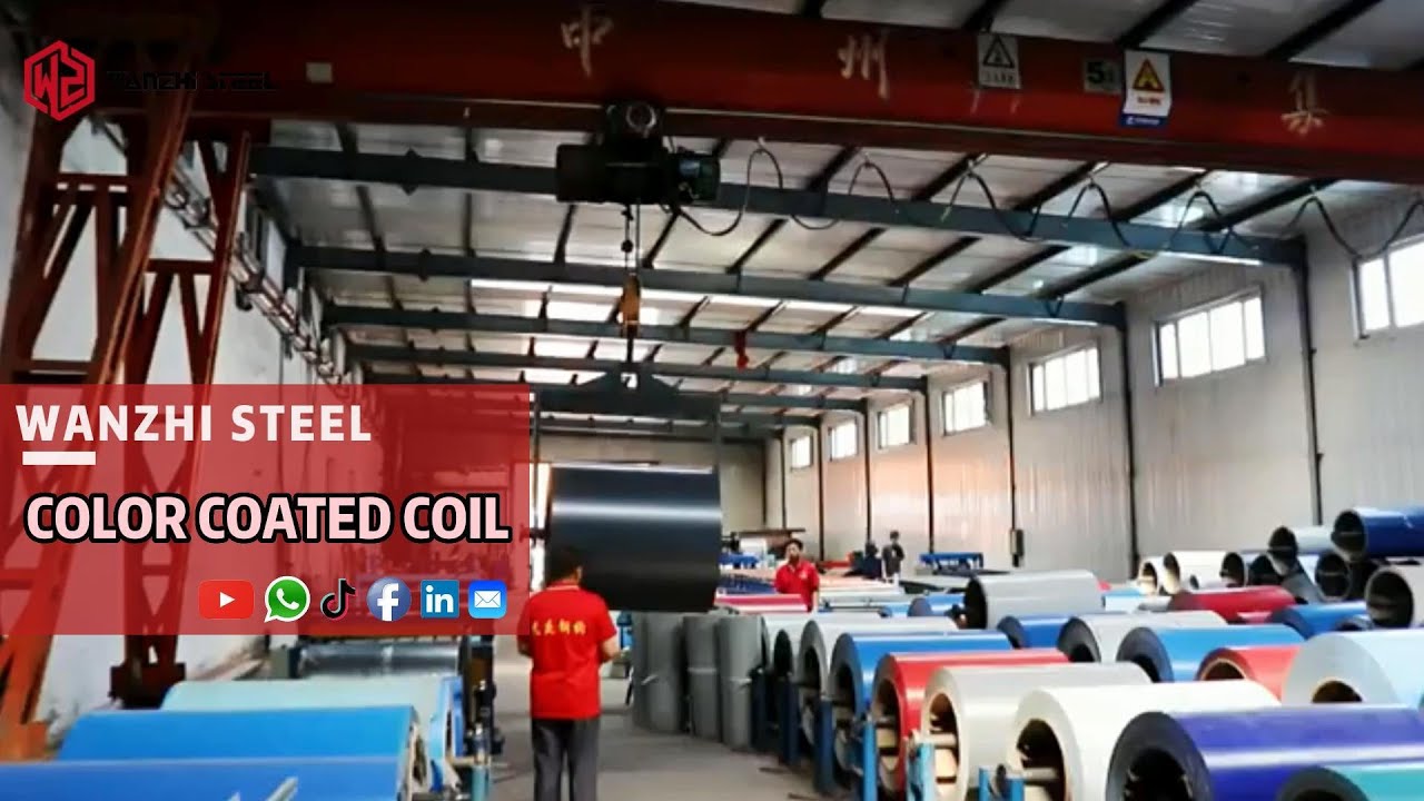【PPGI Coil】-Color Coated Coil Production Line | Wanzhi Steel
