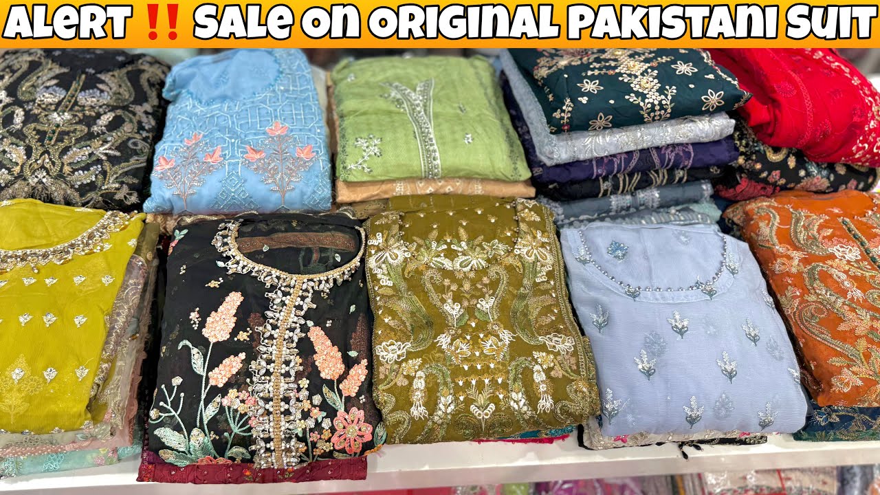 Alert ‼️ Sale On Original Pakistani Suit | Eid Special Collection 2026 