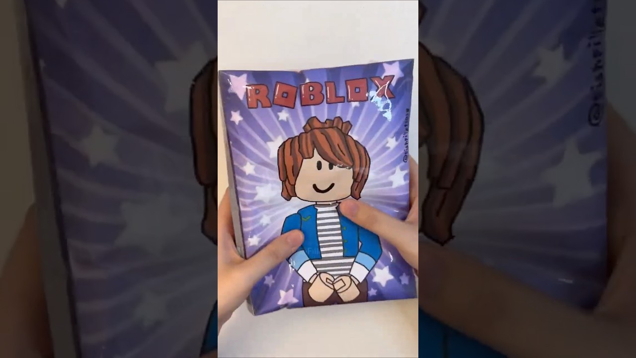 Roblox squishy book diy #roblox #gamebook #squish #diy #asmr