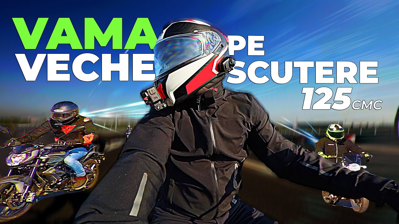 Cel mai lung drum pana la Vama Veche pe scutere de 125cmc