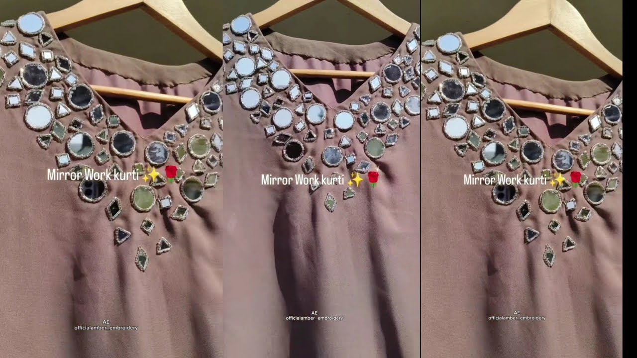 MIRROR WORK OUTFIT TRENDS TO WEAR NOW!