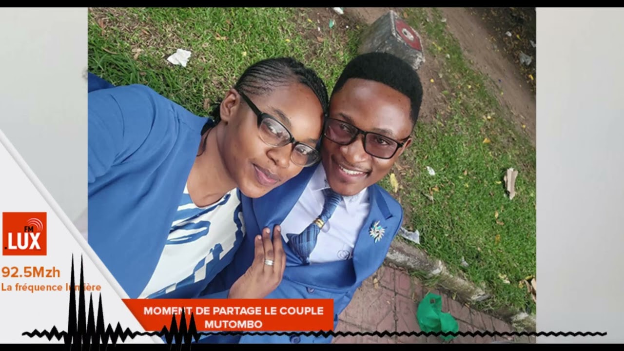 MOMENT DE PARTAGE LE COUPLE MUTOMBO