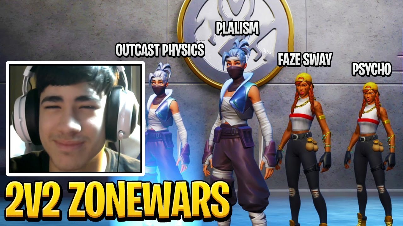 FaZe Sway invites Chronic Psycho to Challenge Outcast Physics and Plalism in 2v2 Zone Wars Wager