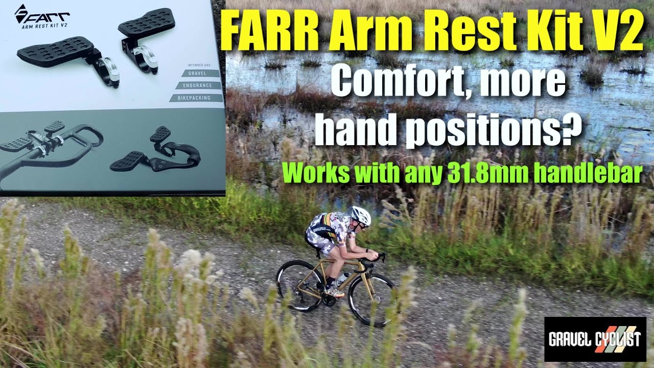 FARR Arm Rest Kit V2: Comfort, additional hand positions for your Bicycle & More?
