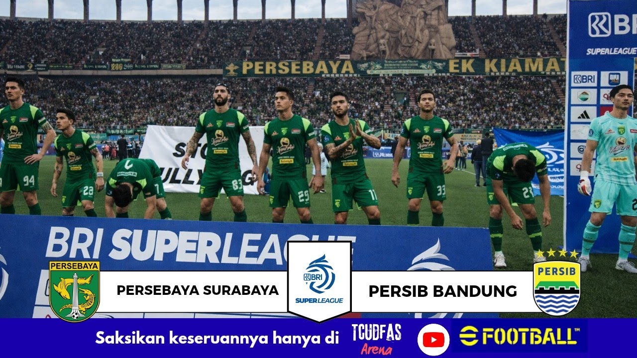 LIVE - PERSEBAYA SURABAYA VS PERSIB BANDUNG BRI SUPER LEAGUE 2025/2026 | PES 2021 GAMEPLAY