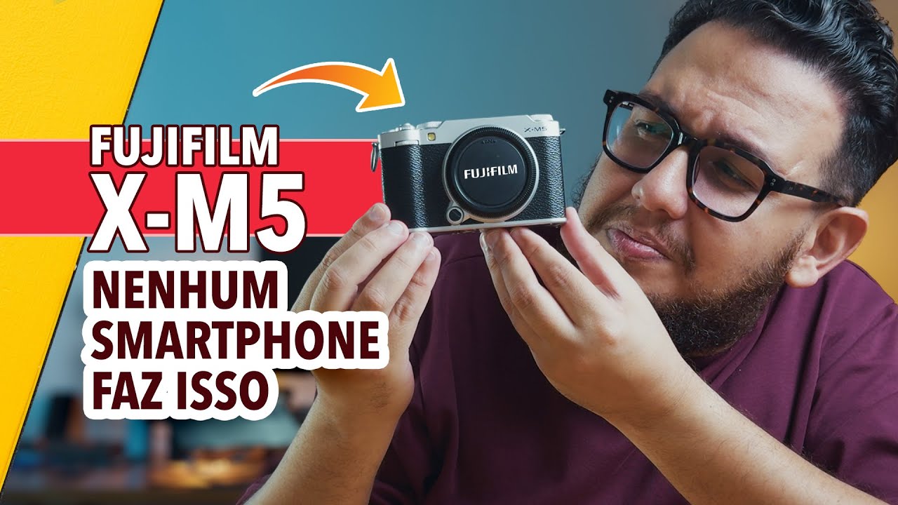 FUJI X-M5 - seu smartphone NÃO faz isso!