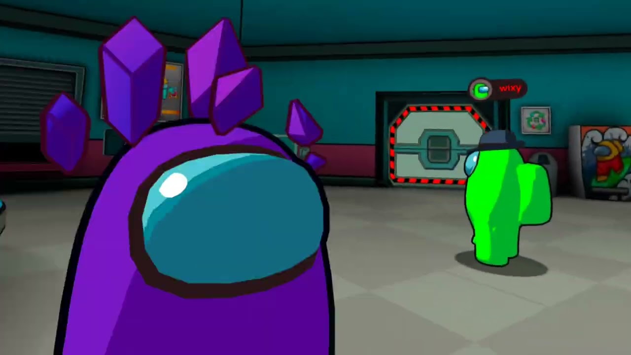 Among us in VR. Part 1. 