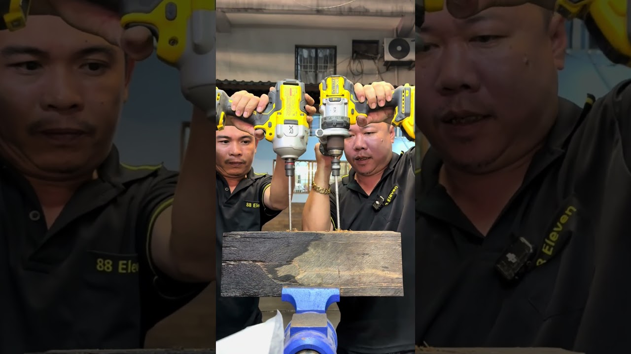 Dewalt DCD1007 169Nm vs 1626Nm DCF961