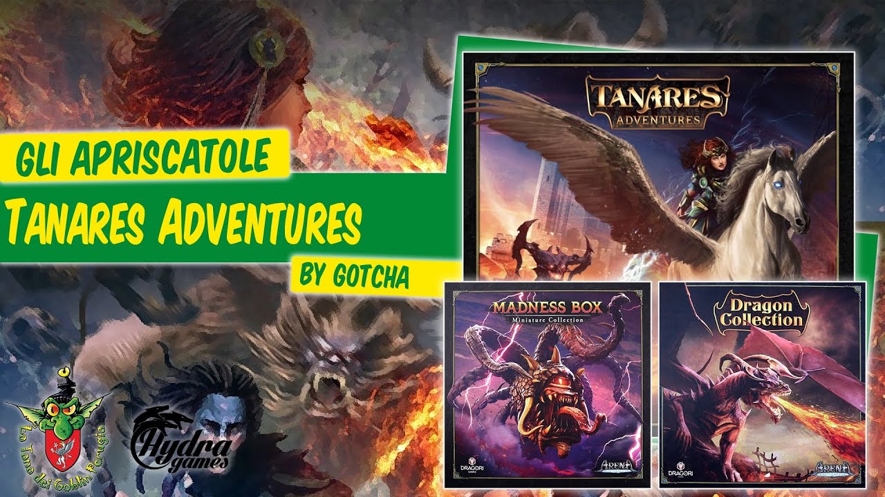 Arena: The Contest – Tanares Adventures unboxing [Gli Apriscatole]