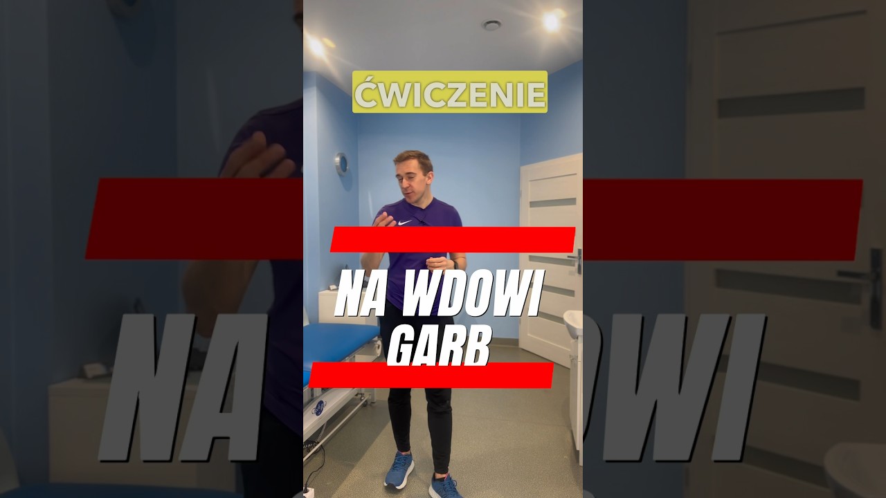 Ćwiczenie na #wdowigarb testuj!✅ #gdynia #b&oacute;lkręgosłupa #ćwiczenia #homeoffice #dyskopatia