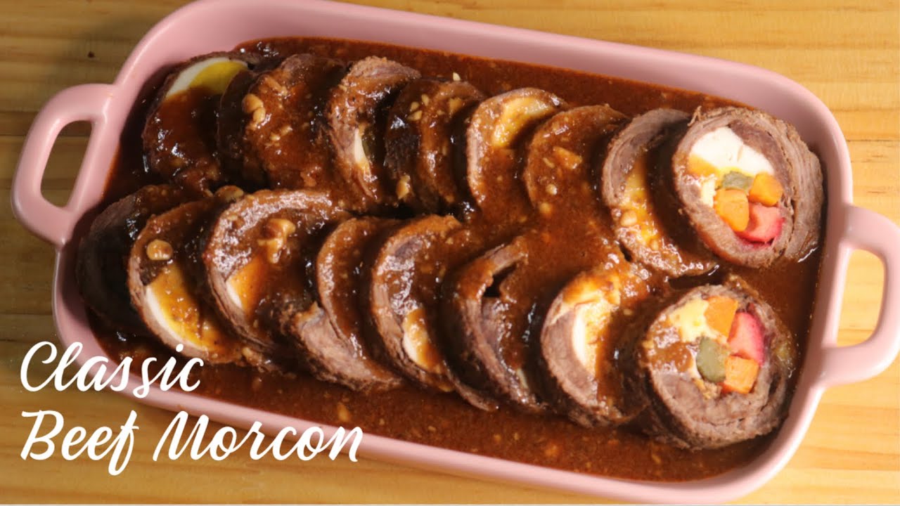 Surprise everyone with CLASSIC BEEF MORCON Recipe ~ The taste is even better, believe me!!