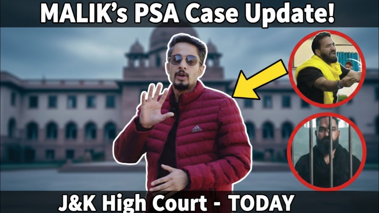 PSA Case of MLA Mehraj Malik: Arguments Conclude, Judgment Reserved