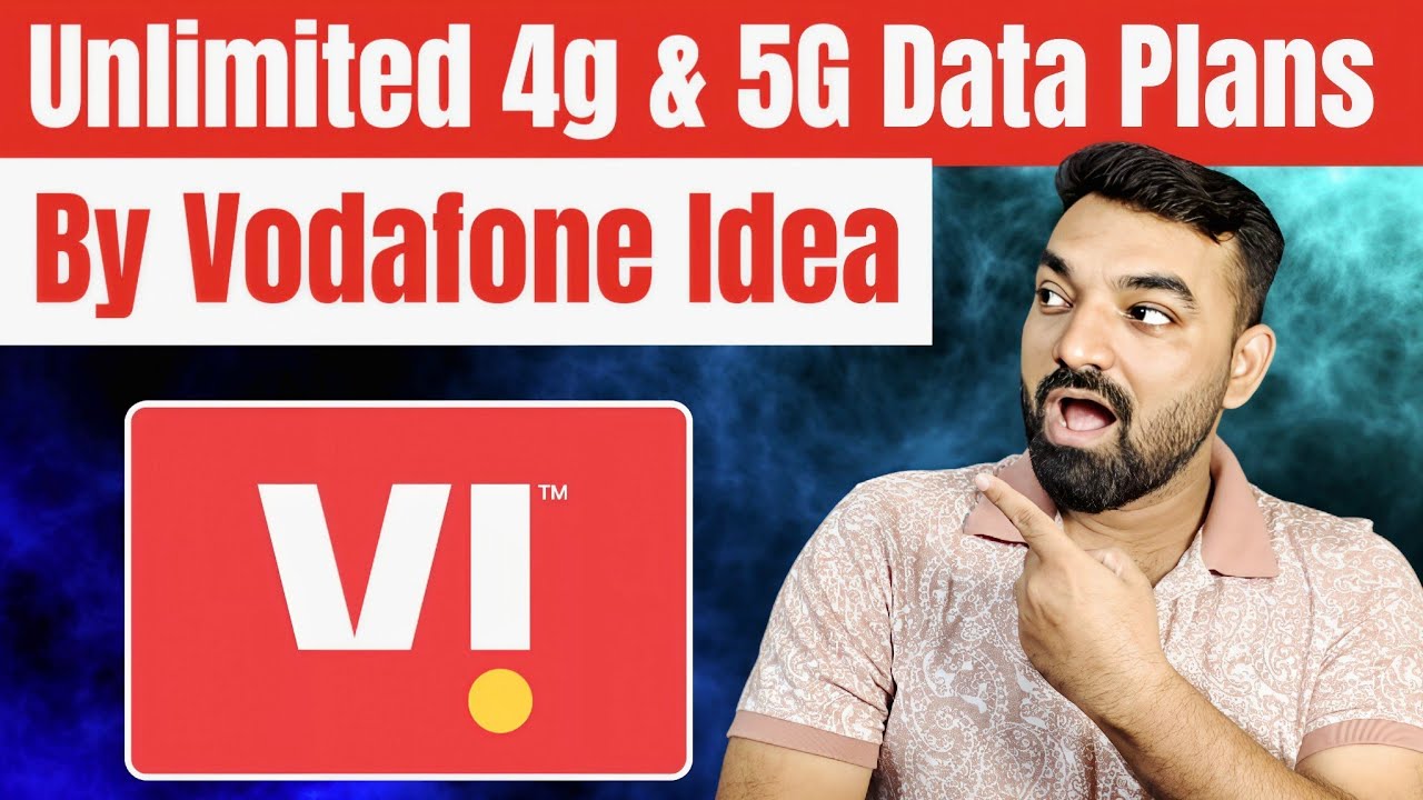 Vodafone Unlimited 4G & 5G Data Plans #telecomnews #vi5g #vi4g #vodafoneidea