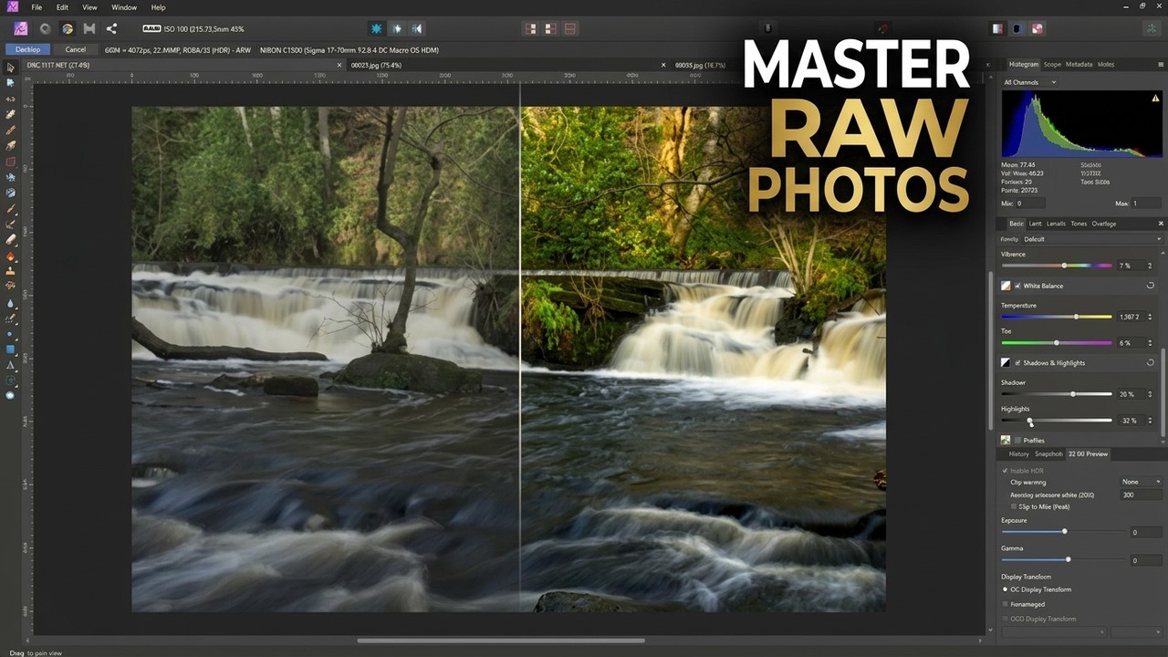 Affinity Photo  - Raw