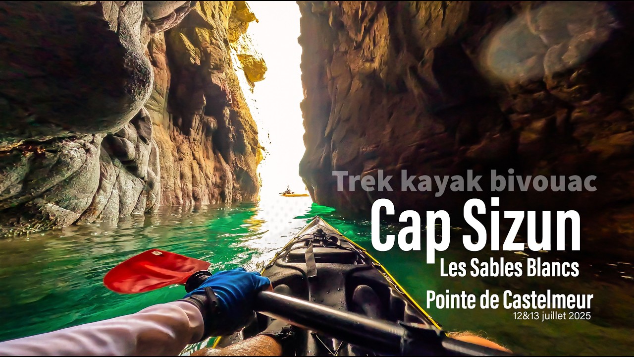Bretagne| Le Cap Sizun en kayak avec bivouac | #4k #kayak #seakayaking #bivouac #kayaking 