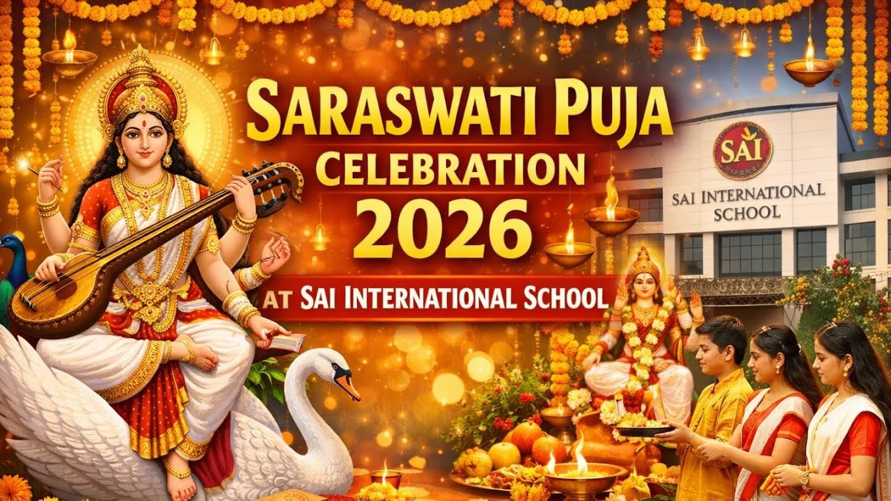 SARASWATI PUJA 2026- SAI INTERNATIONAL SCHOOL ASNABAD