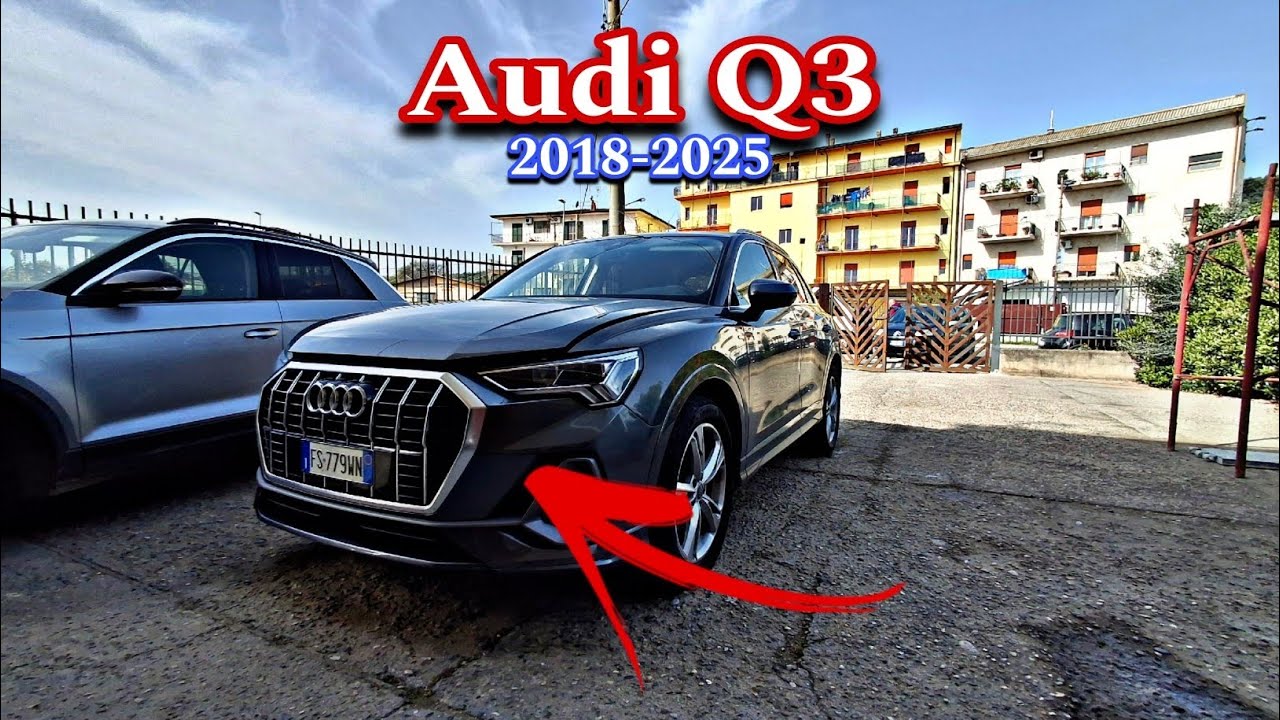 Audi Q3 Как снять передний бампер 2018-2025  Ауди Ку 3