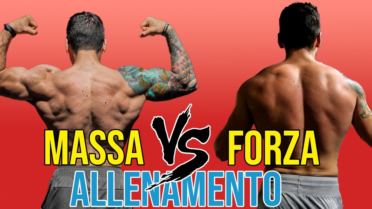 Forza vs Massa: le differenze chiave nell’allenamento