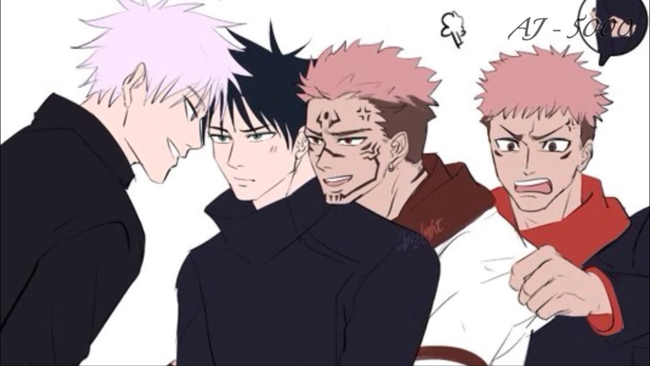 Sukuna x Itadori x Megumi x Gojo || Everbody ~ Backstreet Boys
