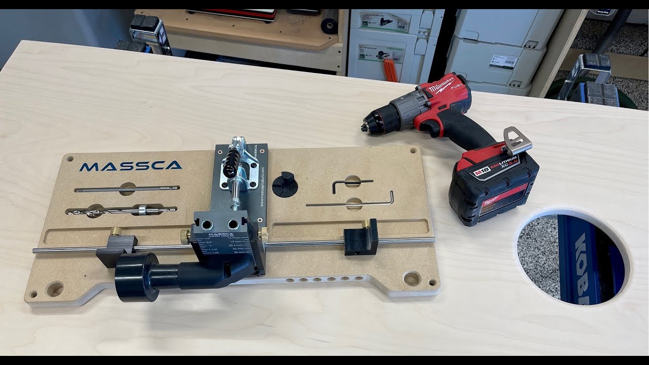The Massca Pocket Hole Jig System just got BETTER!