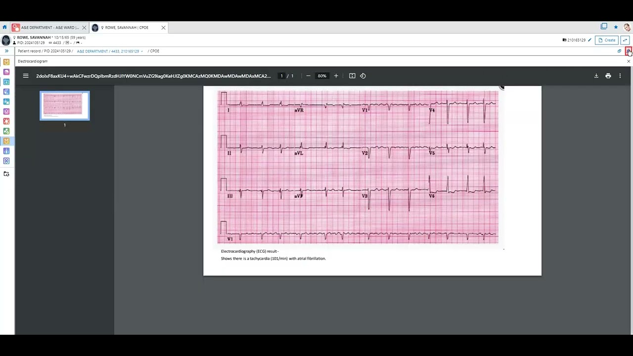 Dedalus ORBIS EMR: Offers Dashboards for reviewing activity metrics and monitoring care-related data