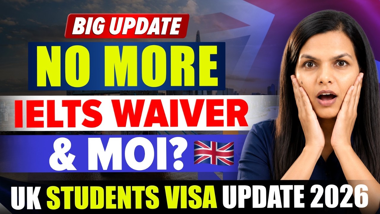 UK IELTS Waiver or MOI Banned? Latest UK University Update & September 2026 Intake | Study in UK