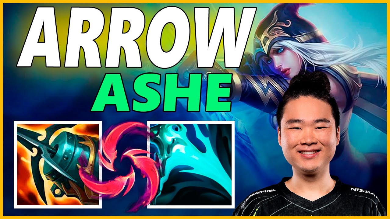 ⚡ARROW ASHE ADC GAMEPLAY⚡SEASON 12 LEAGUE OF LEGENDS