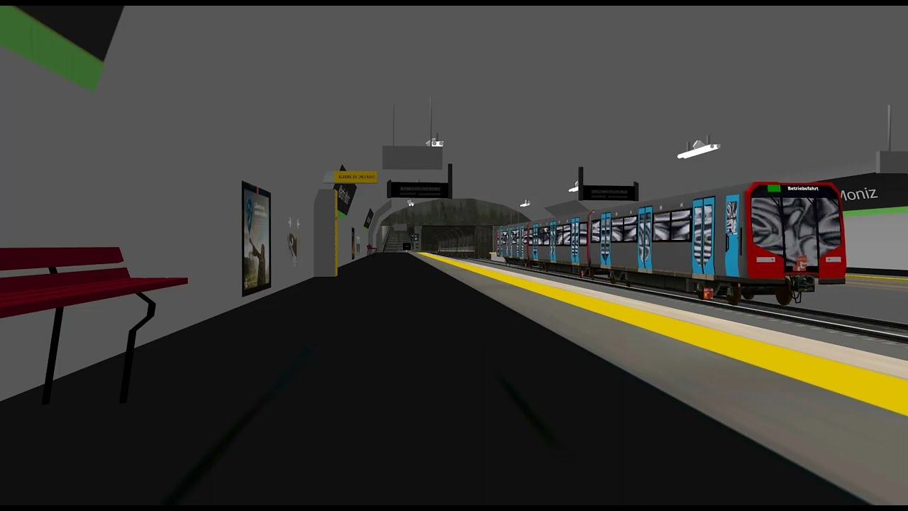 BVG Class H in Lisbon Subway - Socorro station