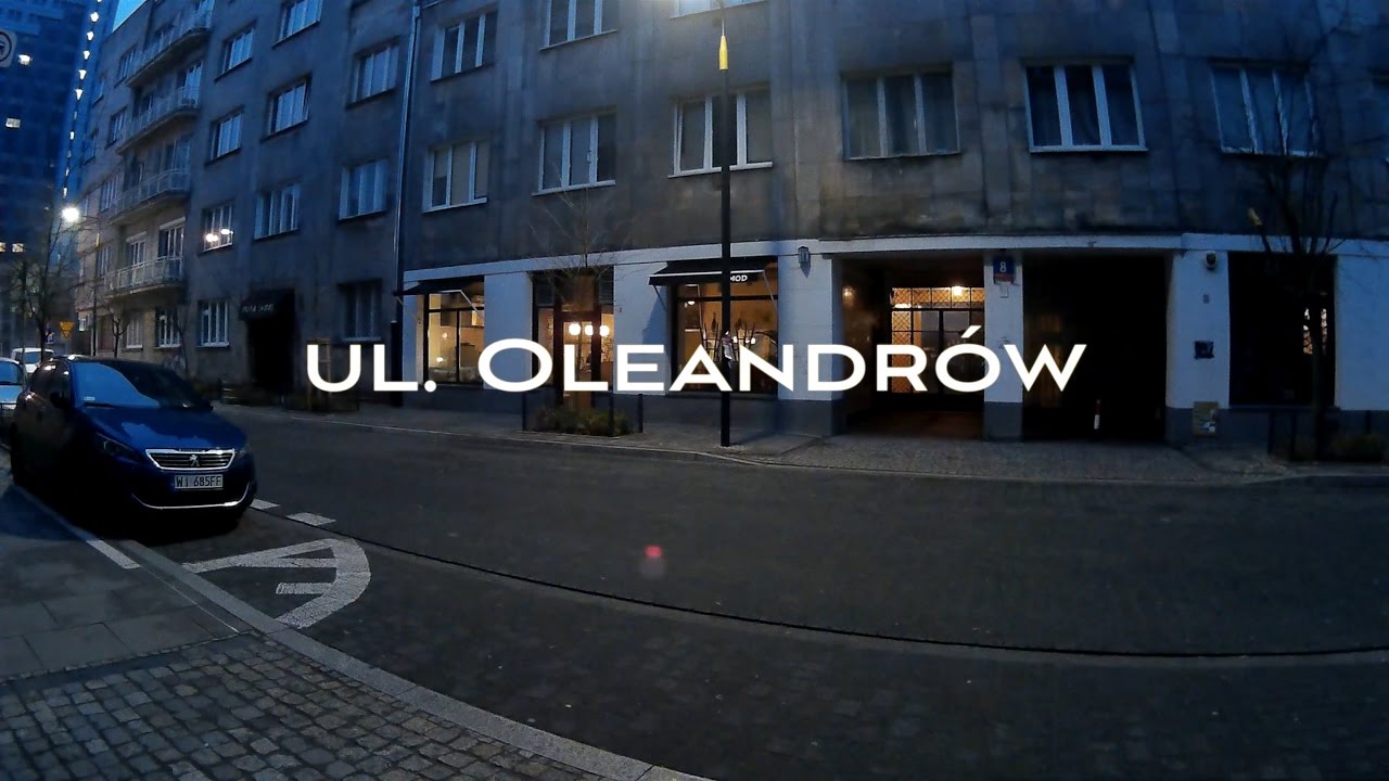 Ulica Oleandrów w Warszawie