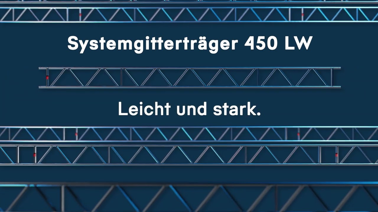 Layher Trägerlösungen für verschiedenste Anwendungen
