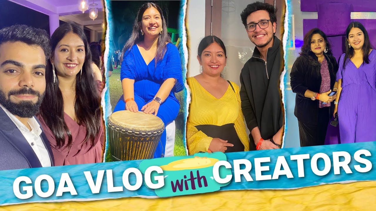 GOA Gayi Without Family | PINKVILLA CREATORS UNITED Event | CookWithNisha