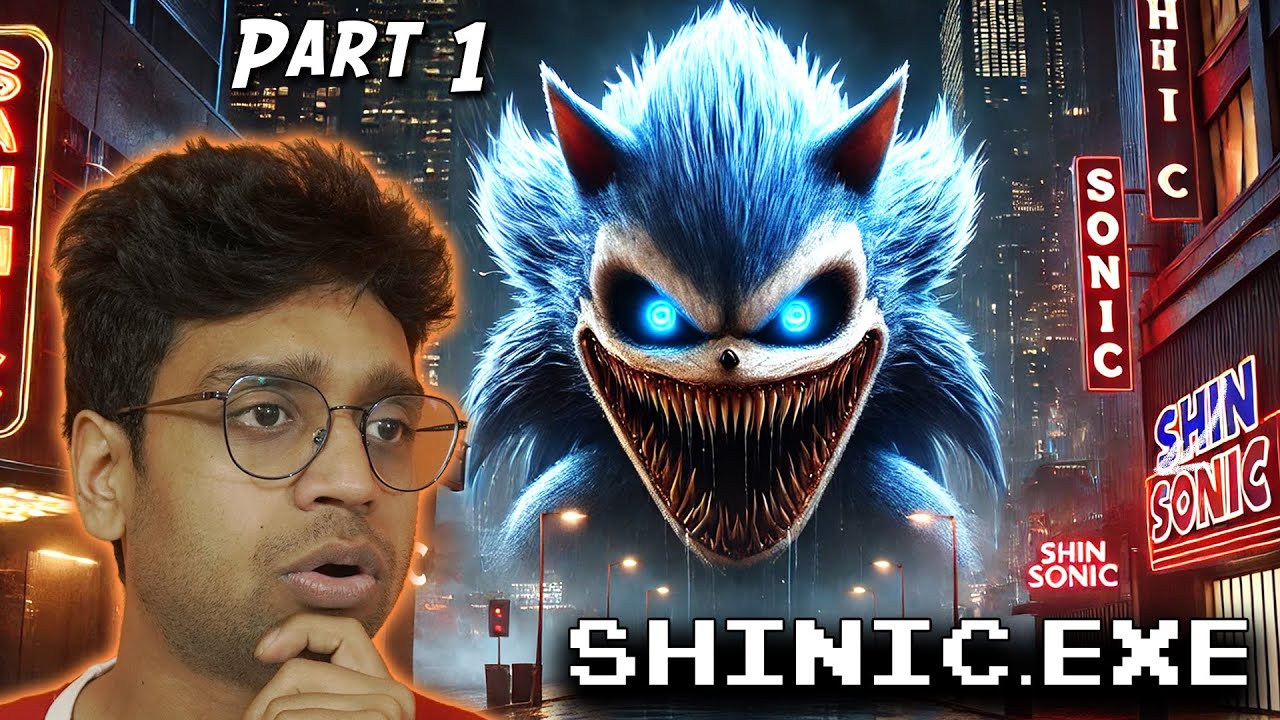 The Story of SHIN SONIC : SHINIC.EXE !! NOT A GAME? [Part 1] Real Horror Creepypasta Explained Hindi