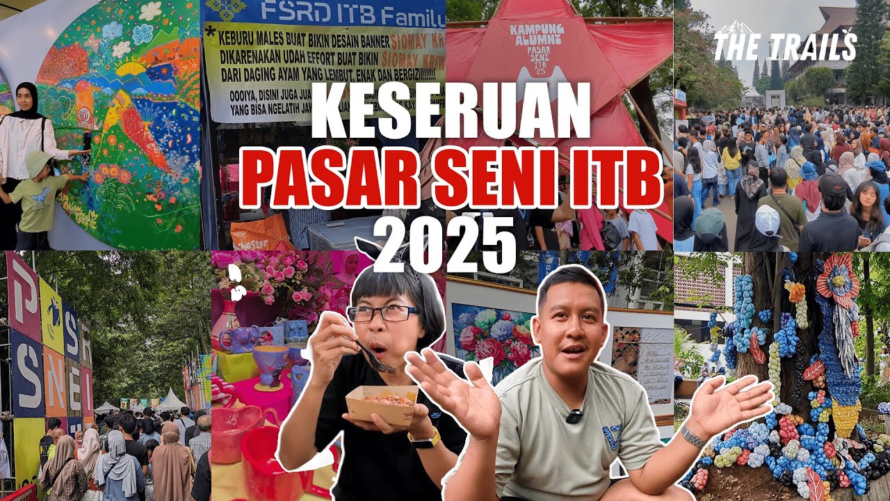 Pasar Seni ITB 2025 Setelah 1 Dekade Menghilang #vionactive 