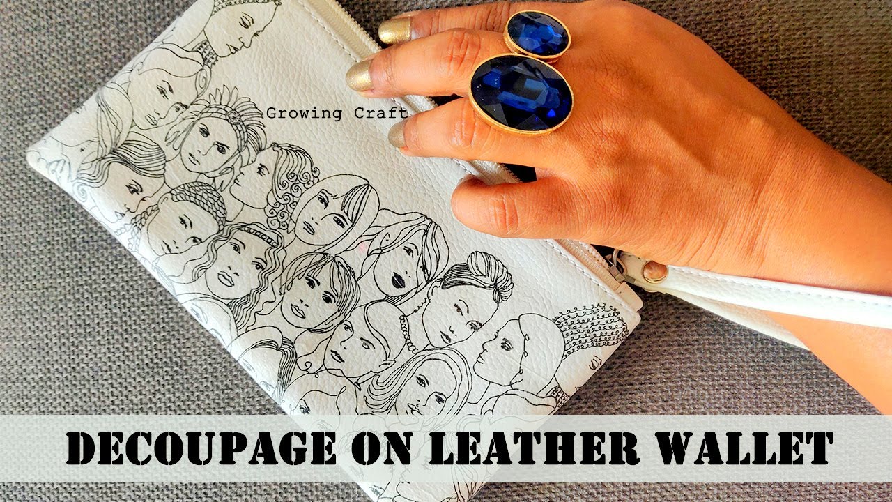 Big Decoupage tutorial DIY How to make old wood texture I Image Transfer at home