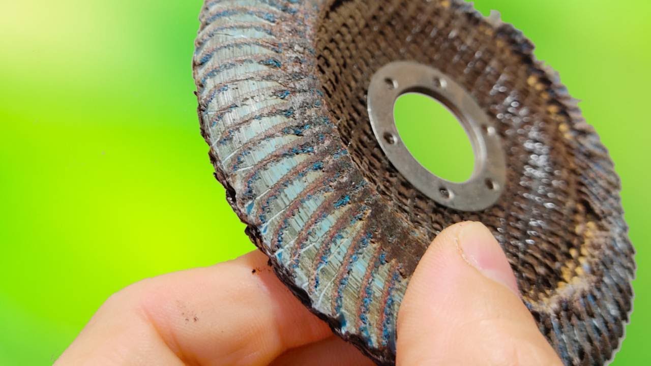 Never Throw Away Used Sanding Discs. Just Restore It