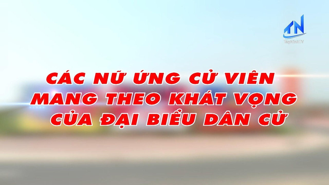 Các nữ ứng cử viên mang theo khát vọng của đại biểu dân cử