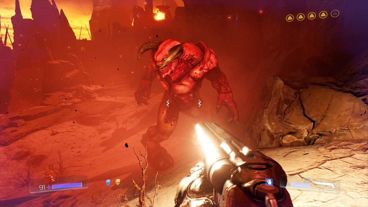 Doom (2016) - Уровень 6: В огонь